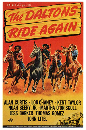 The Daltons Ride Again (1945) - Alan Curtis  DVD