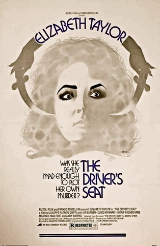The Driver´s Seat (1974 ) - Elizabeth Taylor  DVD