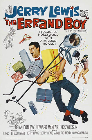 The Errand Boy (1961) - Jerry Lewis  DVD