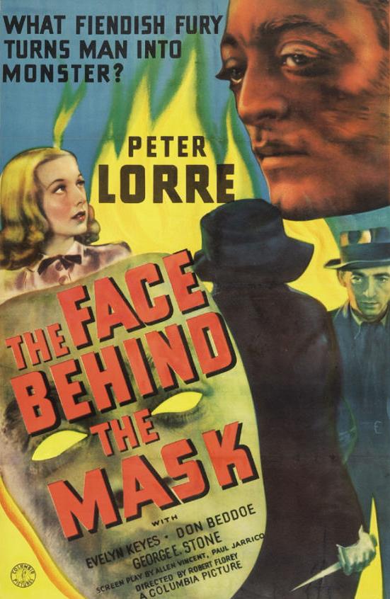 The Face Behind The Mask (1941) - Peter Lorre  DVD