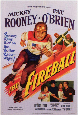 The Fireball (1950) - Mickey Rooney  Colorized Version DVD