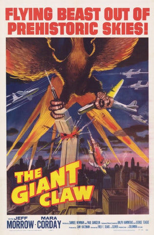 The Giant Claw (1957) - Jeff Morrow  DVD