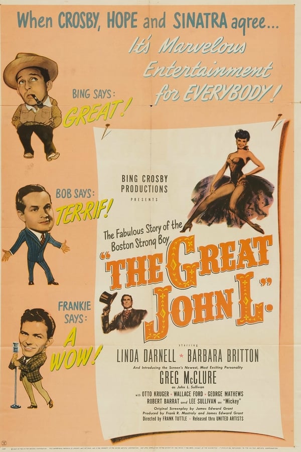 The Great John L. (1945) - Linda Darnell  DVD