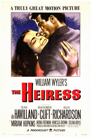 The Heiress (1949) - Montgomery Clift  DVD
