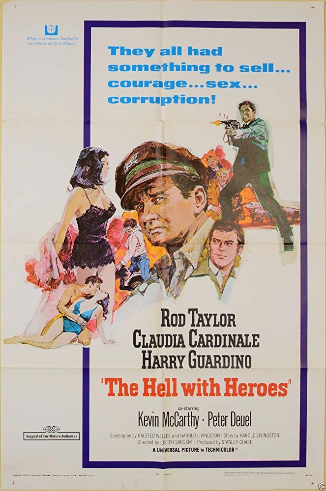 The Hell With Heroes (1968) - Rod Taylor  DVD
