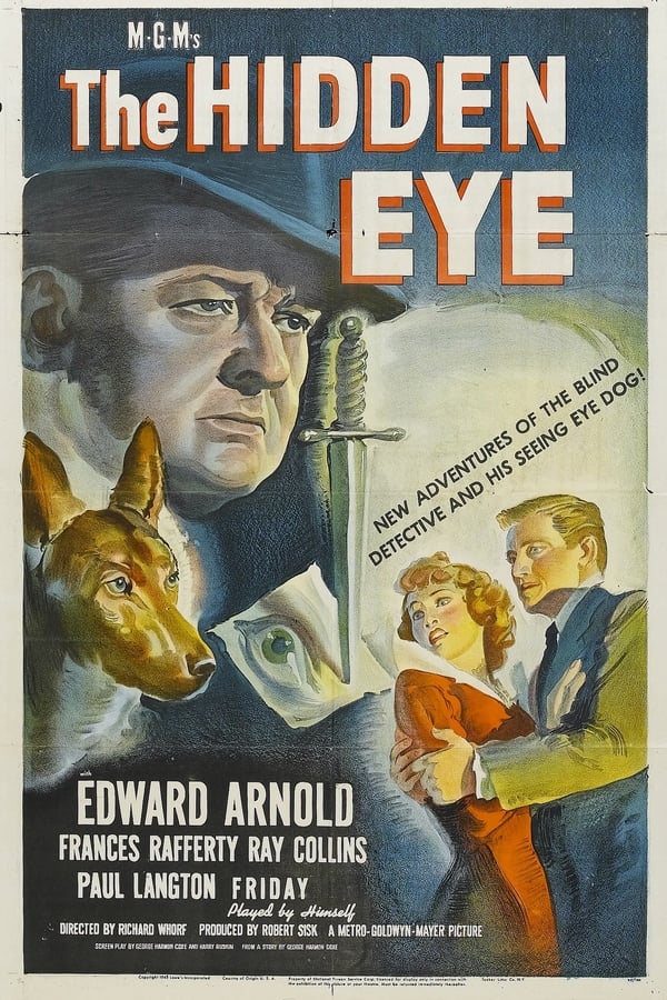 The Hidden Eye (1945) - Edward Arnold  DVD
