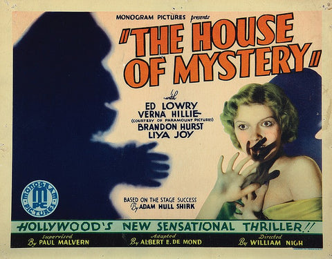 The House Of Mystery (1934) - Ed Lowry  DVD