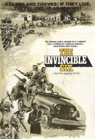The Invincible Six (1970) - Stuart Whitman  DVD