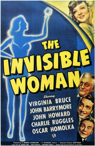 The Invisible Woman (1940) - Virginia Bruce  DVD Colorized Version