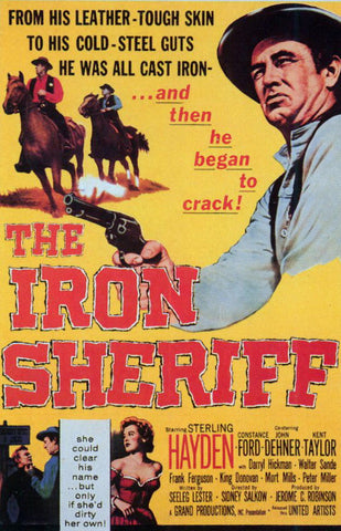The Iron Sheriff (1957) - Sterling Hayden  DVD