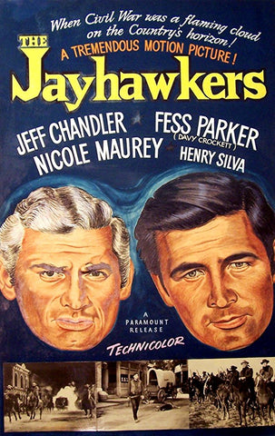 The Jayhawkers (1959) - Fess Parker  DVD