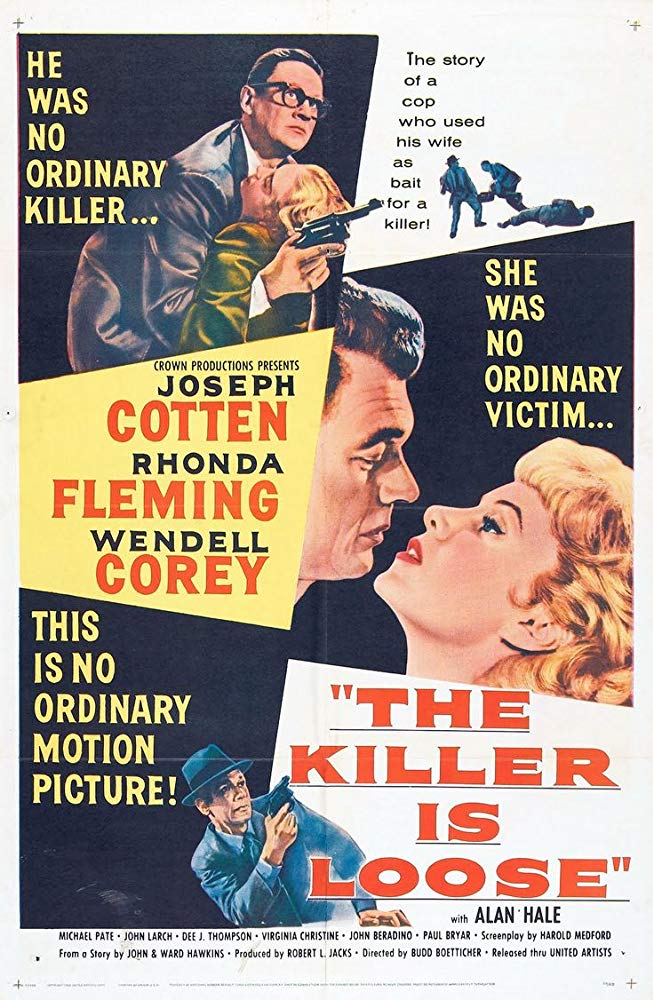 The Killer Is Loose (1956) - Joseph Cotten  DVD