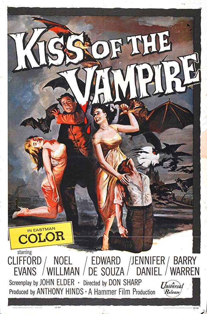 The Kiss Of The Vampire (1963) - Clifford Evans  DVD