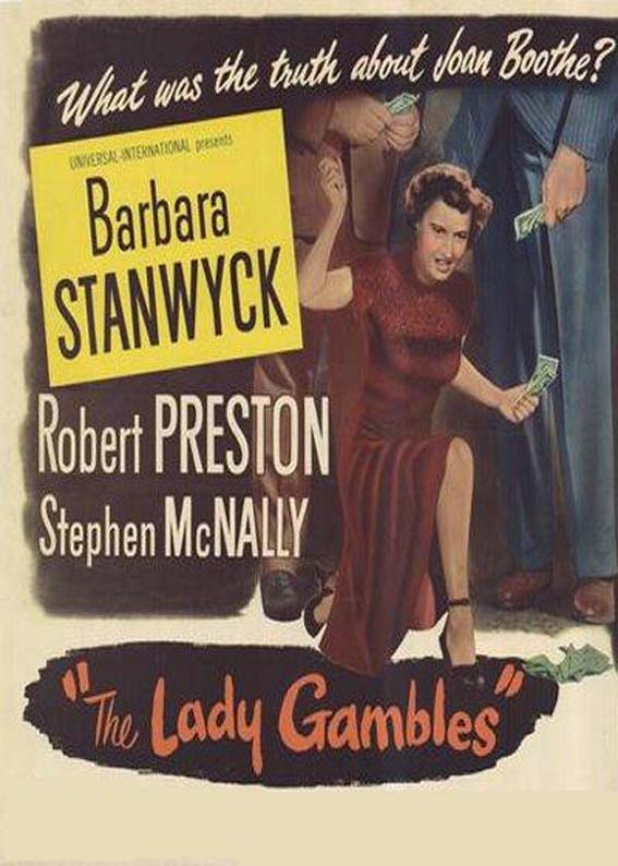 The Lady Gambles (1949) - Barbara Stanwyck  DVD