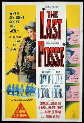 The Last Posse (1953) - John Derek  DVD