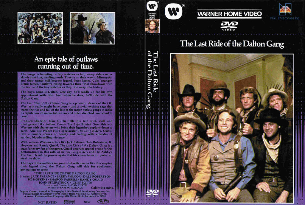 Last Ride Of The Dalton Gang (1979) - Randy Quaid  DVD