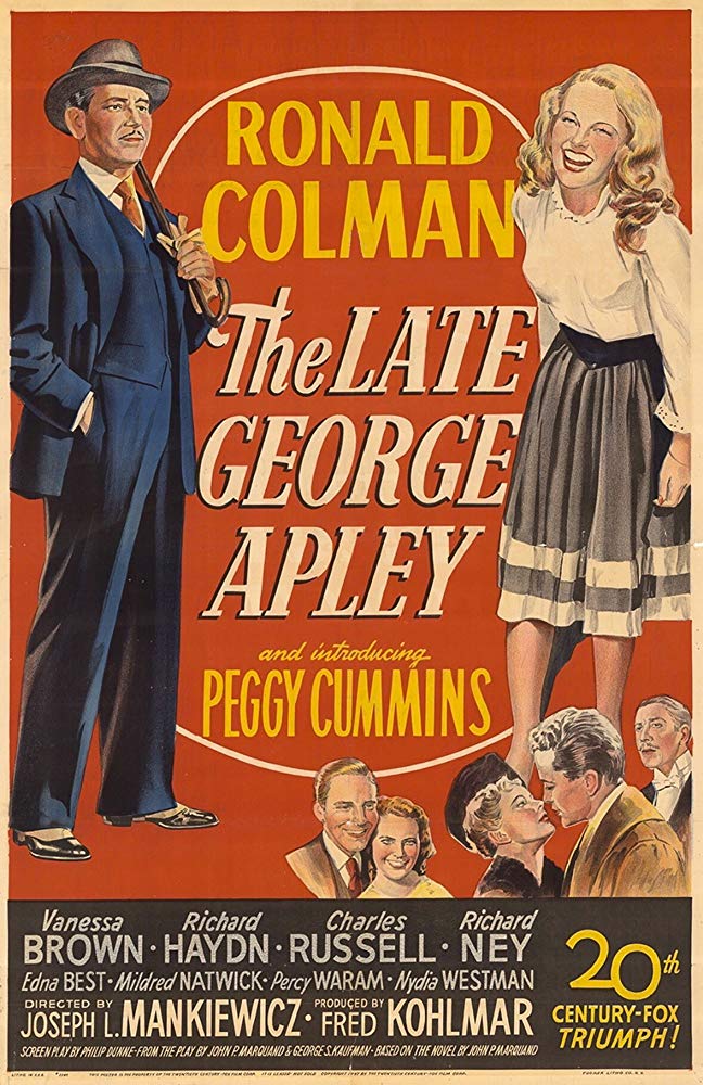The Late George Apley (1947) - Ronald Colman  DVD