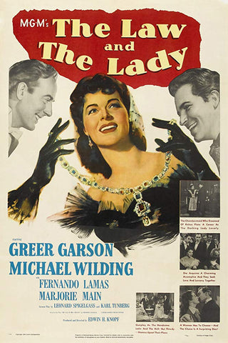 The Law And The Lady (1951) - Greer Garson  Colorized Version