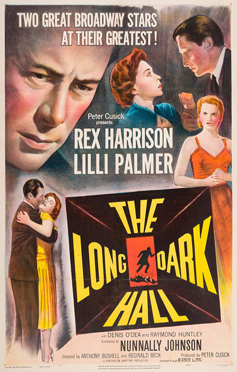 The Long Dark Hall (1951) - Rex Harrison  DVD