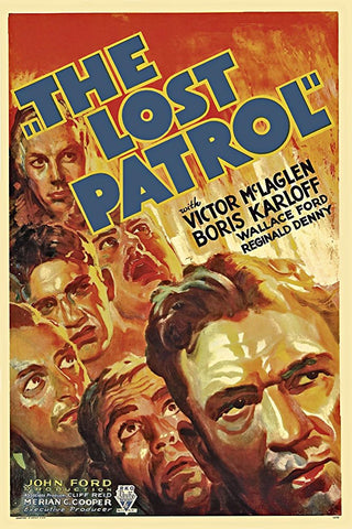 The Lost Patrol (1934) - Boris Karloff  Colorized Version