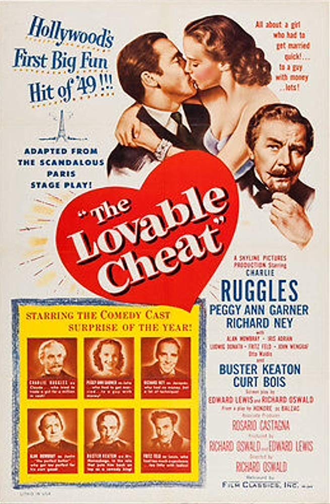 The Loveable Cheat (1949) - Charles Ruggles  DVD