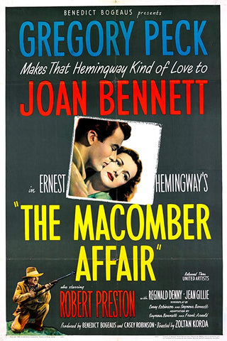 The Macomber Affair (1947) - Gregory Peck  DVD