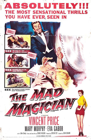 The Mad Magician (1954) - Vincent Price Colorized Version