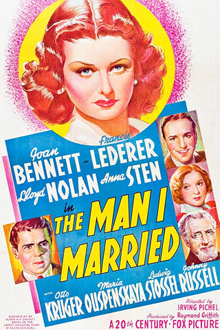 The Man I Married (1940) - Joan Bennett  DVD