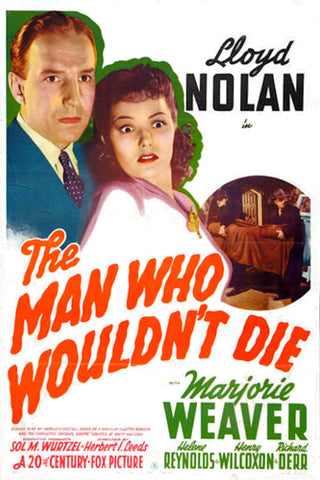 The Man Who Wouldn´t Die (1942) - Lloyd Nolan  DVD