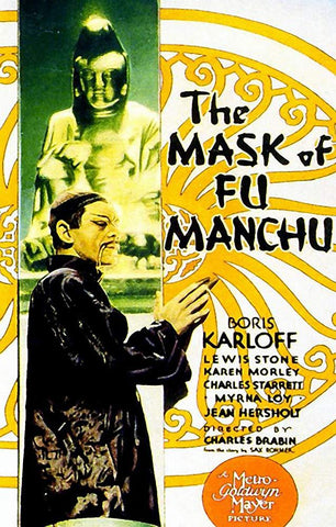 The Mask Of Fu Man Chu (1932) - Boris Karloff  Colorized Version  DVD