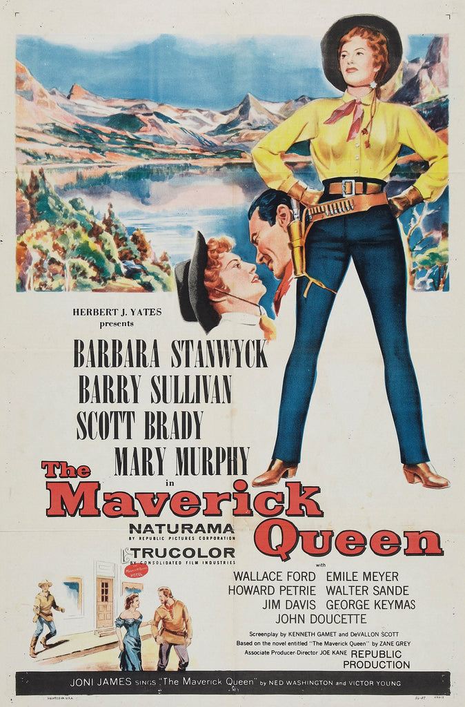 The Maverick Queen (1956) - Barbara Stanwyck  DVD