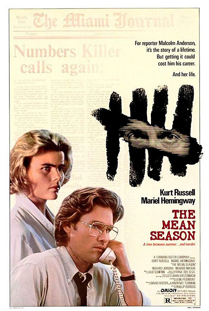 The Mean Season (1985) - Kurt Russell  DVD