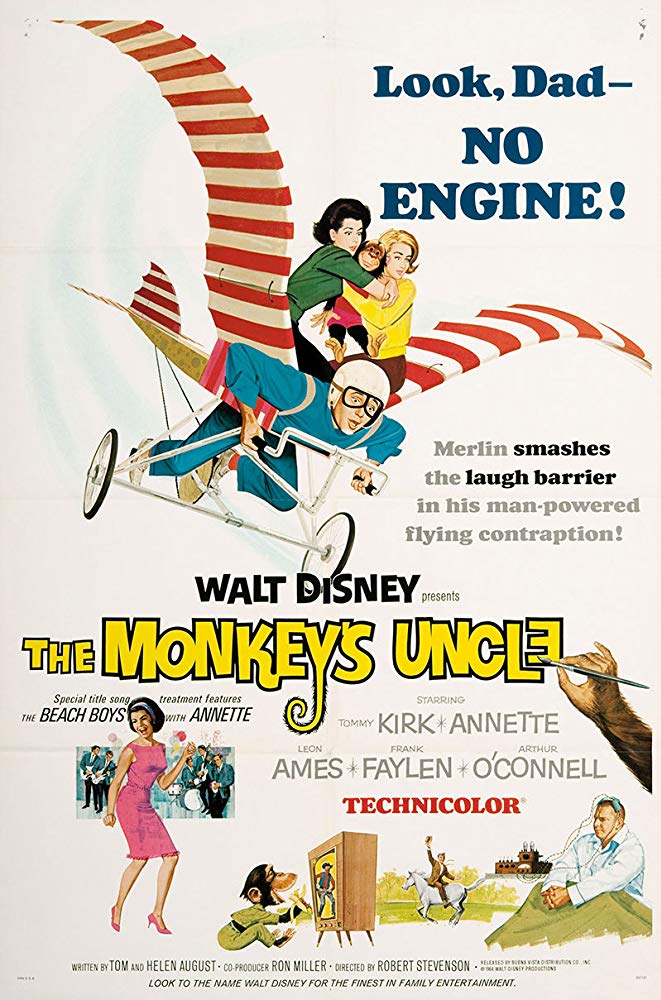 The Monkey´s Uncle (1965) - Tommy Kirk  DVD