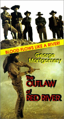 The Outlaw Of Red River (1965) - George Montgomery  DVD