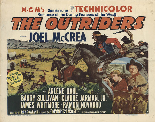 The  Outriders (1950) - Joel McCrea  DVD