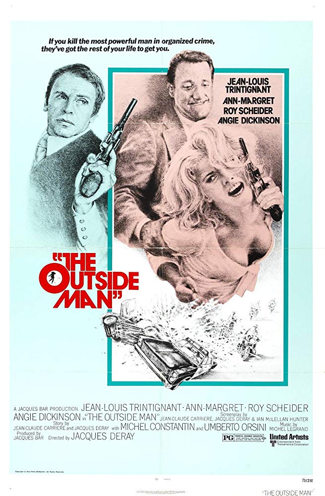The Outside Man (1972) - Roy Scheider  DVD