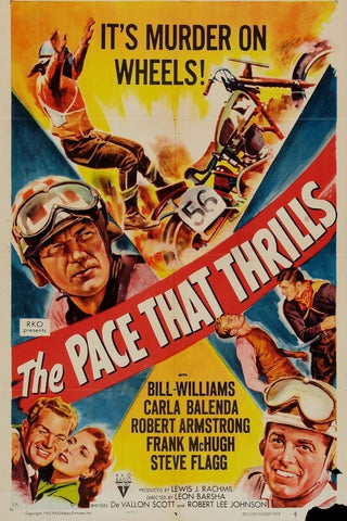The Pace That Thrills (1952) - Bill Williams  DVD
