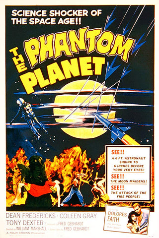 The Phantom Planet (1961) - Dean Fredericks  Colorized Version  DVD