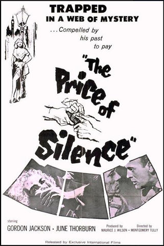The Price Of Silence (1960) - Gordon Jackson  DVD