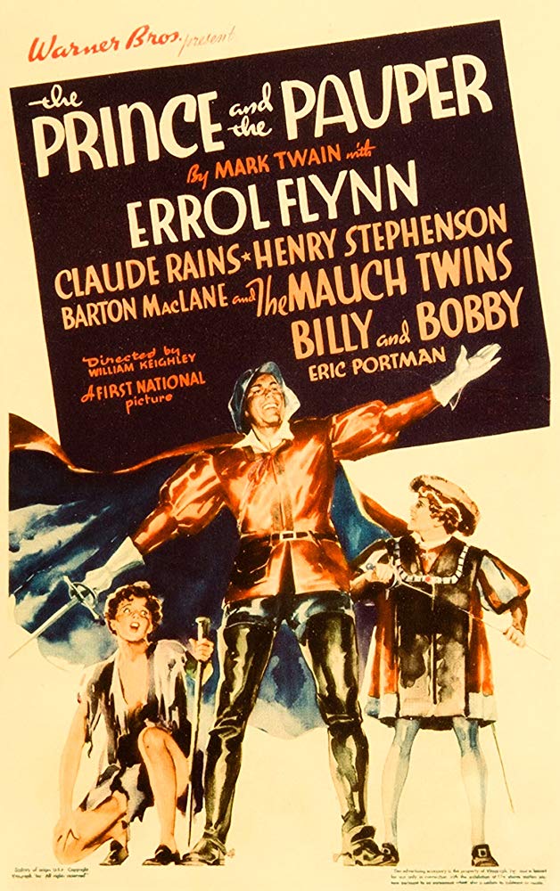 The Prince And The Pauper (1937) - Errol Flynn  Colorized Version  DVD