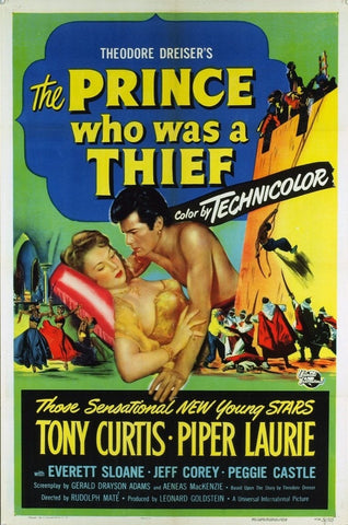 The Prince Who Was A Thief (1951) - Tony Curtis  DVD