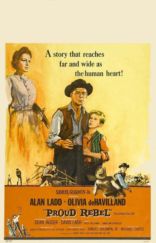 The Proud Rebel (1958) - Alan Ladd  DVD