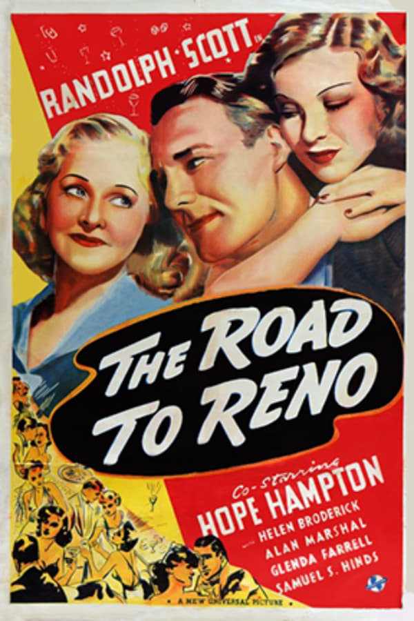 The Road To Reno (1938) - Randolph Scott  DVD