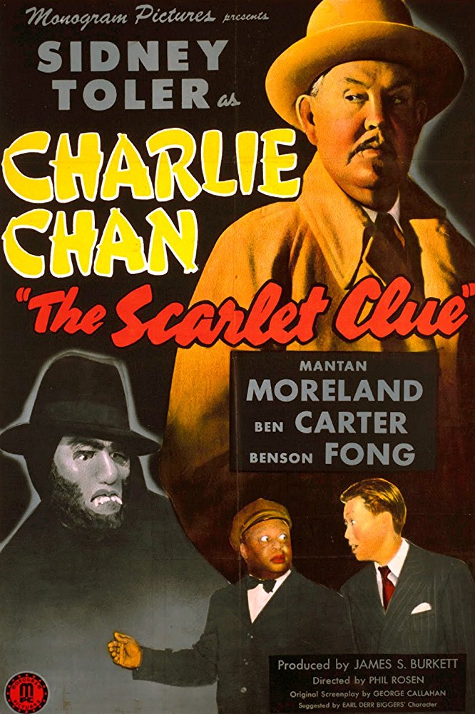 Charlie Chan : The Scarlet Clue (1945) - Sidney Toler  DVD