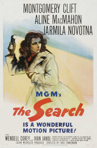 The Search (1948) - Montgomery Clift  Colorized Version  DVD