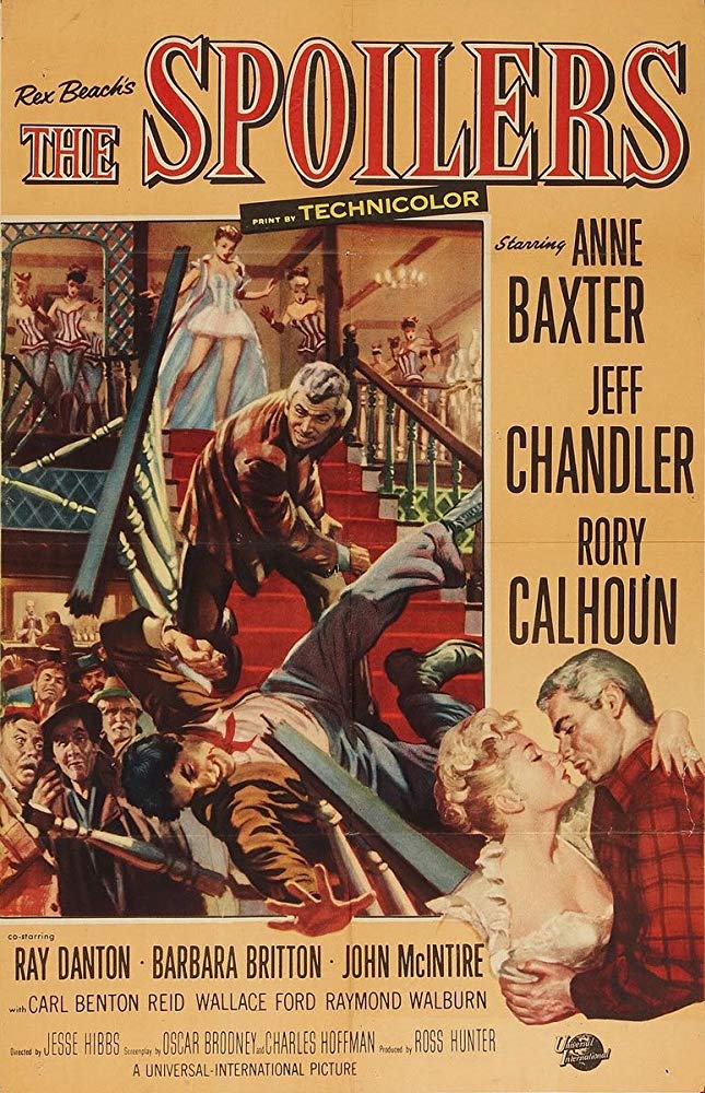 The Spoilers (1955) - Jeff Chandler  DVD