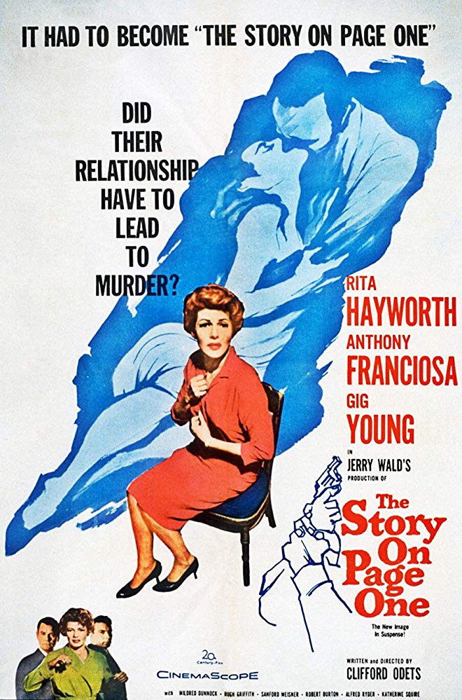 The Story On Page One (1959) - Rita Hayworth  DVD