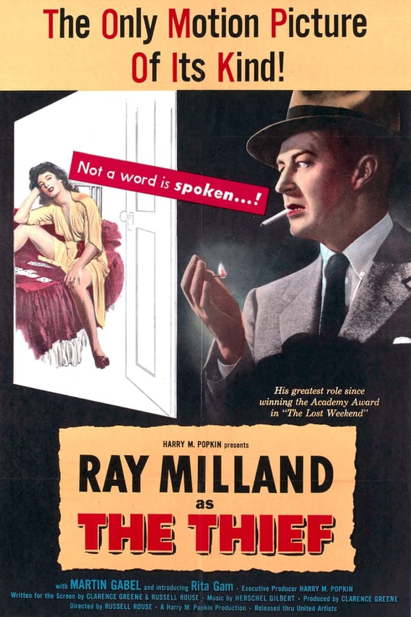 The Thief (1952) - Ray Milland  DVD