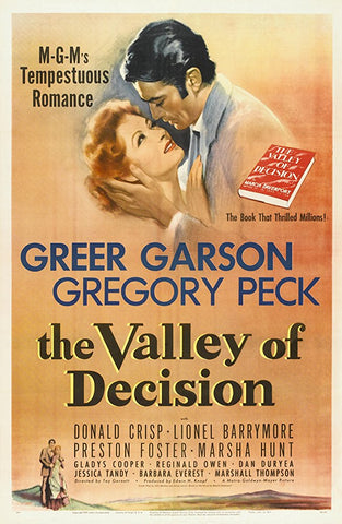 The Valley Of Decision (1945) - Gregory Peck  Colorized Version DVD