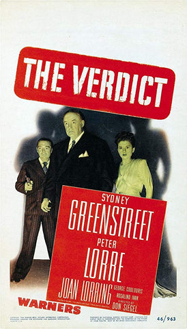 The Verdict (1946) - Sydney Greenstreet  DVD